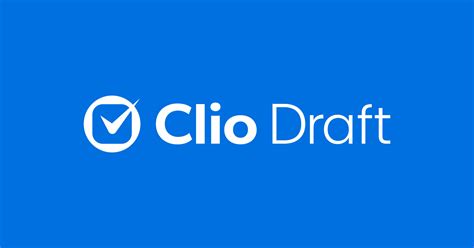 Clio Draft .